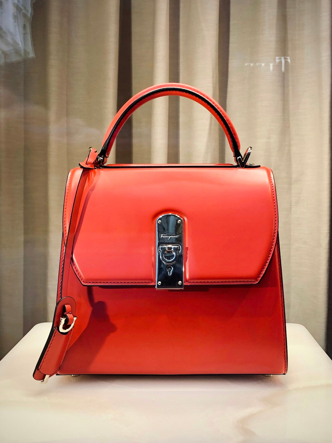 Leather crossbody bag